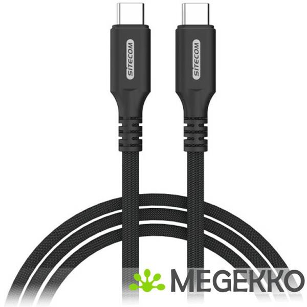 Grote foto sitecom usb c to usb c full feature charge video data cable 1 2m computers en software overige computers en software