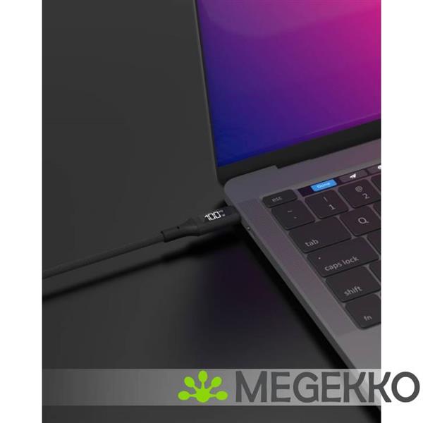 Grote foto sitecom usb c to usb c power cable with led display computers en software overige computers en software
