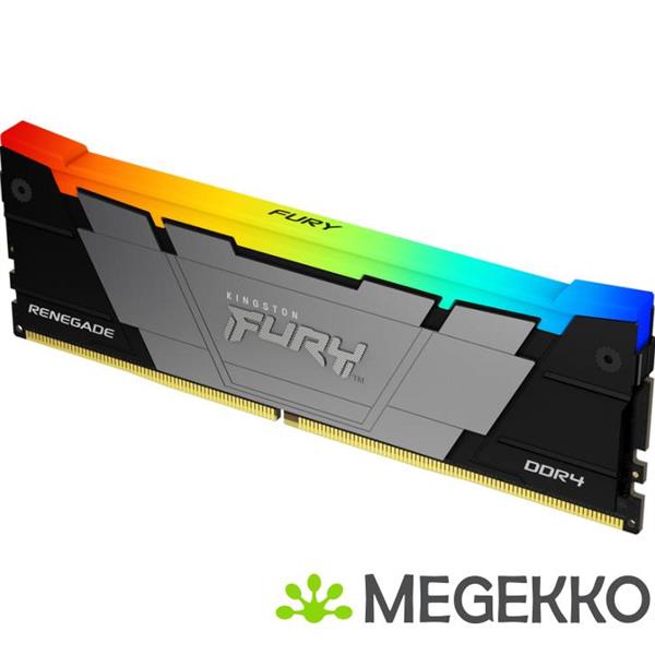 Grote foto kingston technology fury renegade rgb geheugenmodule 16 gb 1 x 16 gb ddr4 3200 mhz computers en software overige computers en software