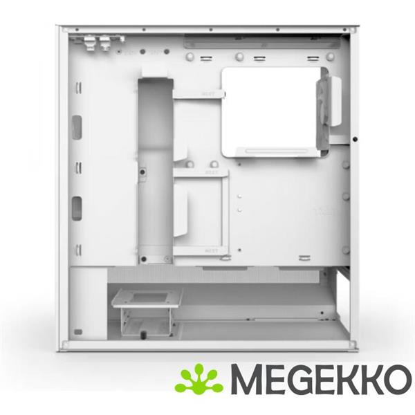 Grote foto nzxt h5 flow white 2024 computers en software behuizingen en kasten