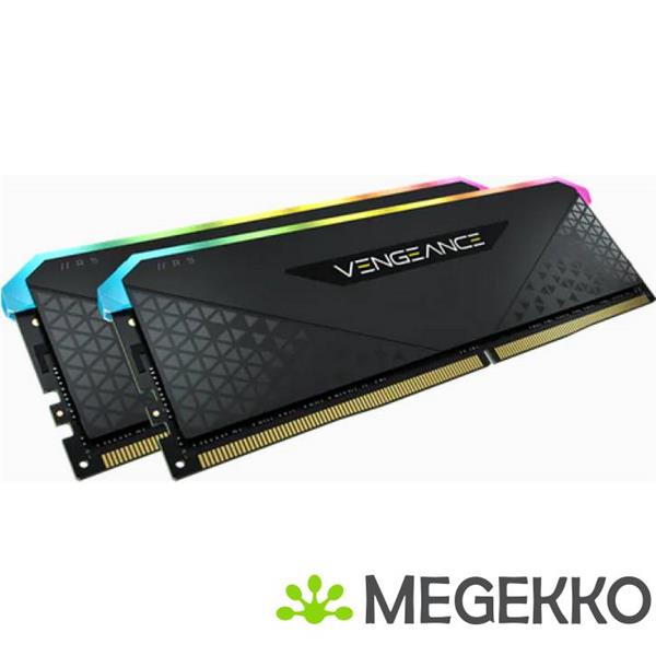 Grote foto corsair ddr4 vengeance rgb rs 2x8gb 3200 computers en software harde schijven