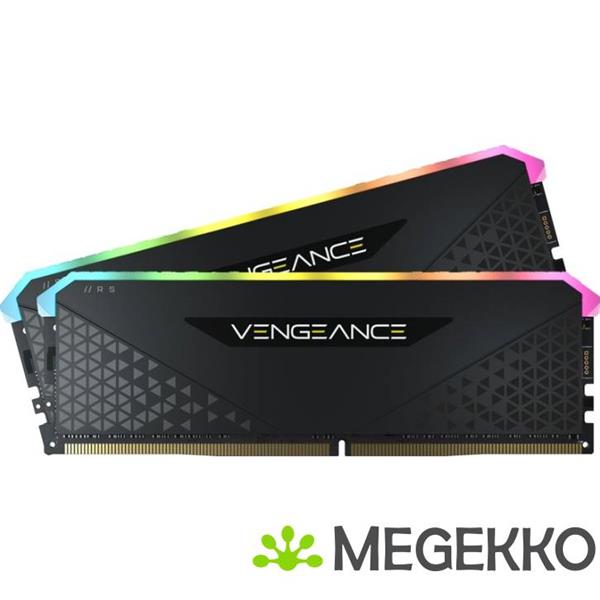 Grote foto corsair ddr4 vengeance rgb rs 2x8gb 3200 computers en software harde schijven