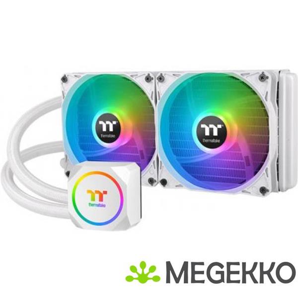 Grote foto thermaltake th240 argb sync snow edition waterkoeler computers en software overige computers en software