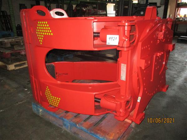 Grote foto auramo papierrollenklem splitarm agrarisch heftrucks