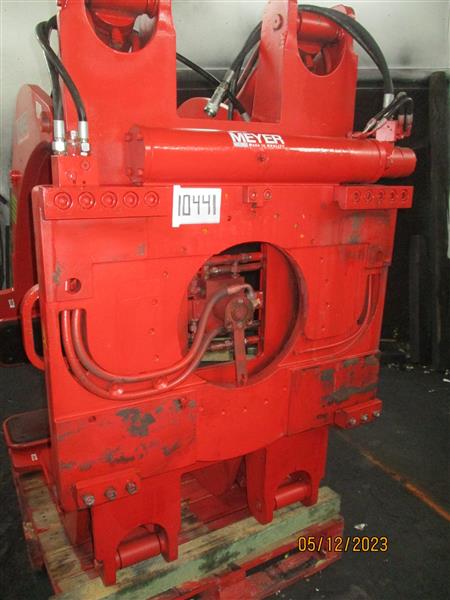 Grote foto meyer papierrollenklem agrarisch heftrucks