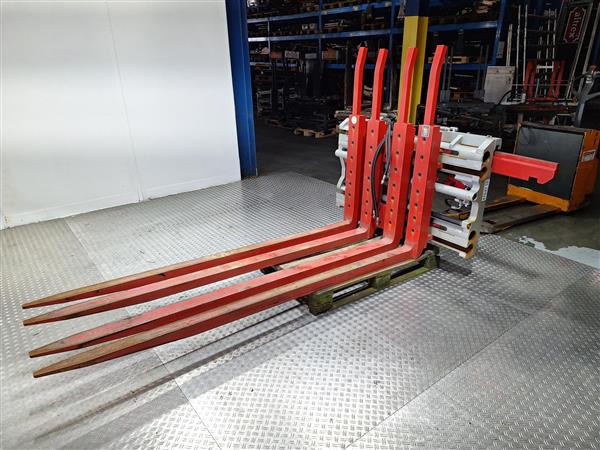 Grote foto durwen vorkenversteller dubbel agrarisch heftrucks