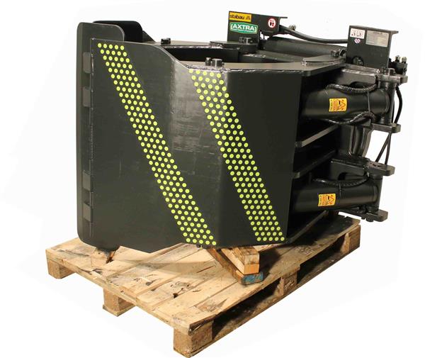 Grote foto stabau papierrollenklem agrarisch heftrucks