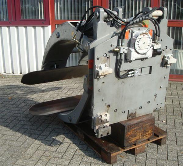 Grote foto cascade papierrollenklem tissue agrarisch heftrucks