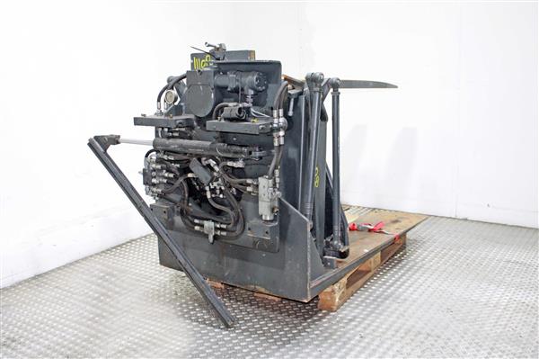 Grote foto kaup palletomkeerder met afduwer agrarisch heftrucks