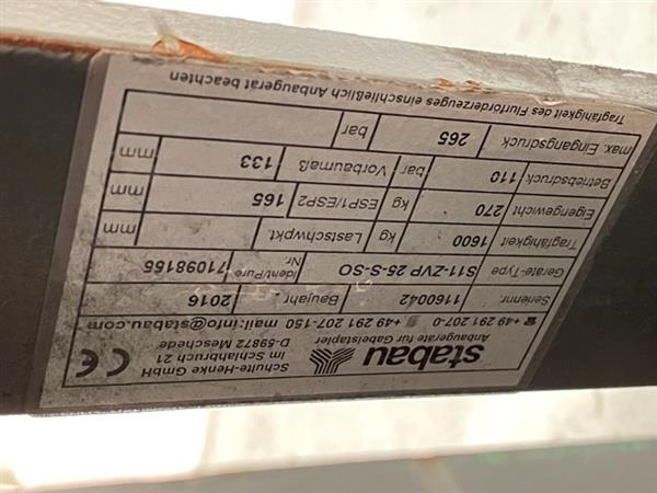 Grote foto stabau vorkversteller special 3 forks agrarisch heftrucks