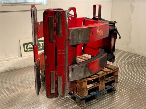 Grote foto bolzoni papierrollenklem tissue agrarisch heftrucks