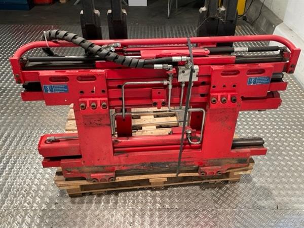 Grote foto bolzoni vorkenversteller dubbel agrarisch heftrucks