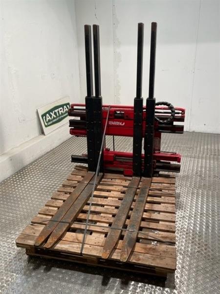 Grote foto bolzoni vorkenversteller dubbel agrarisch heftrucks