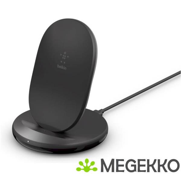 Grote foto belkin boost charge wireless charging stand 15w z. wib002vfbk audio tv en foto algemeen