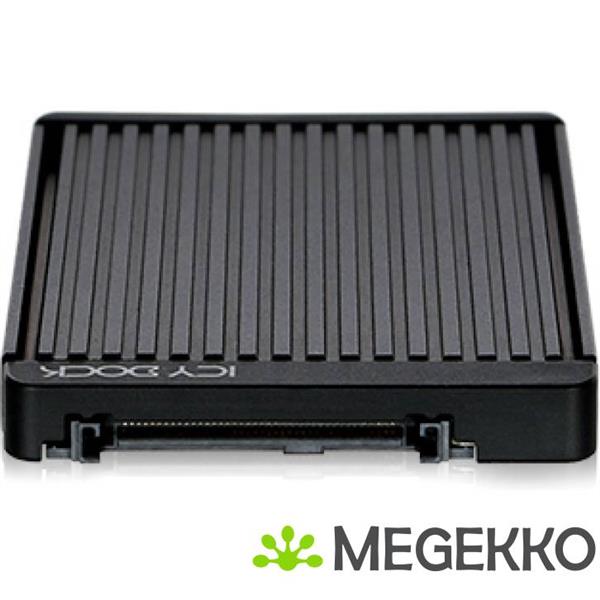 Grote foto icy box mb705m2p b m.2 pcie to 2 5 u.2 adapter computers en software behuizingen en kasten
