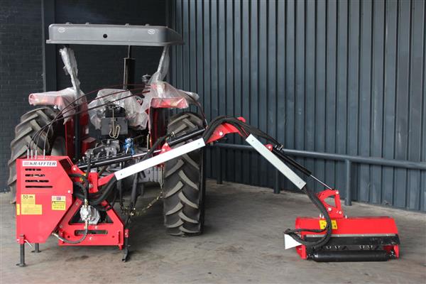 Grote foto kraffter armmaaier 270 met 80cm klepelmaaierbak agrarisch mechanisatie