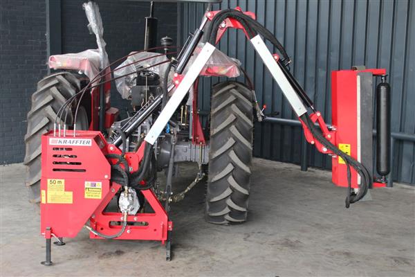 Grote foto kraffter armmaaier 270 met 80cm klepelmaaierbak agrarisch mechanisatie