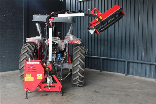 Grote foto kraffter armmaaier 270 met 80cm klepelmaaierbak agrarisch mechanisatie