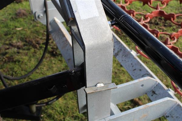 Grote foto kraffter weidesleep 4rijen 3m 6m manueel opklapbaar agrarisch mechanisatie