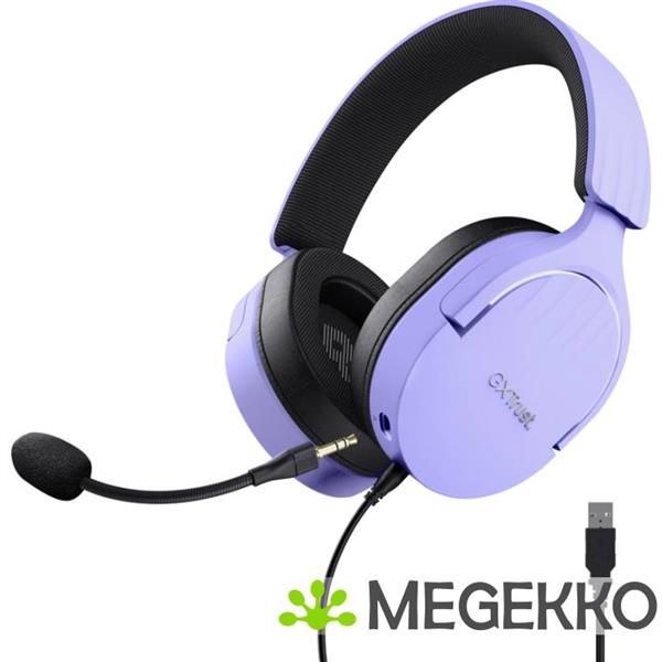 Grote foto trust gxt 490p fayzo 7.1 rgb bedraad paars audio tv en foto koptelefoons