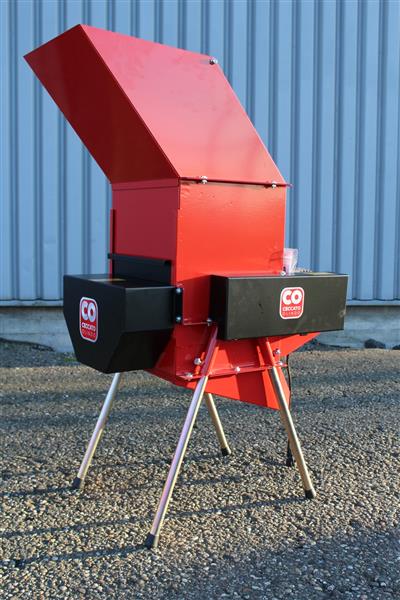 Grote foto ceccato olindo mais dorsmachine 700 kg u 230v agrarisch mechanisatie