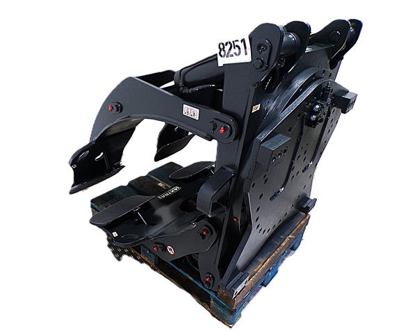 Grote foto auramo papierrollenklem splitarm agrarisch heftrucks