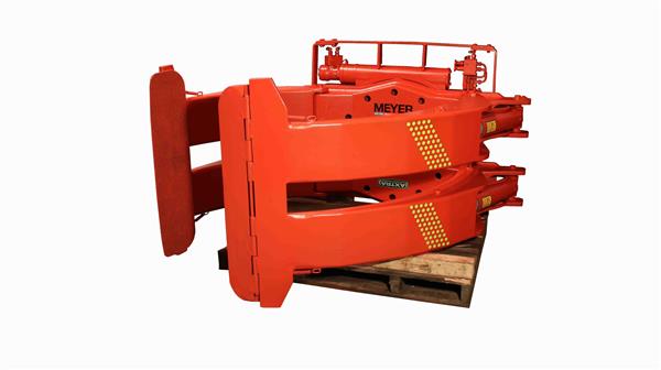 Grote foto meyer papierrollenklem agrarisch heftrucks