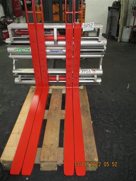 Grote foto durwen vorkenversteller dubbel agrarisch heftrucks