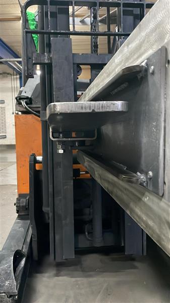 Grote foto axtra opschuifschoen agrarisch heftrucks