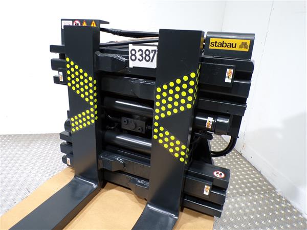 Grote foto stabau vorkenklem draaibaar agrarisch heftrucks