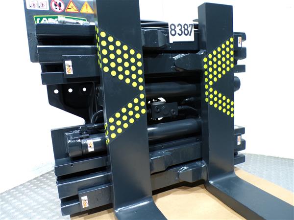 Grote foto stabau vorkenklem draaibaar agrarisch heftrucks