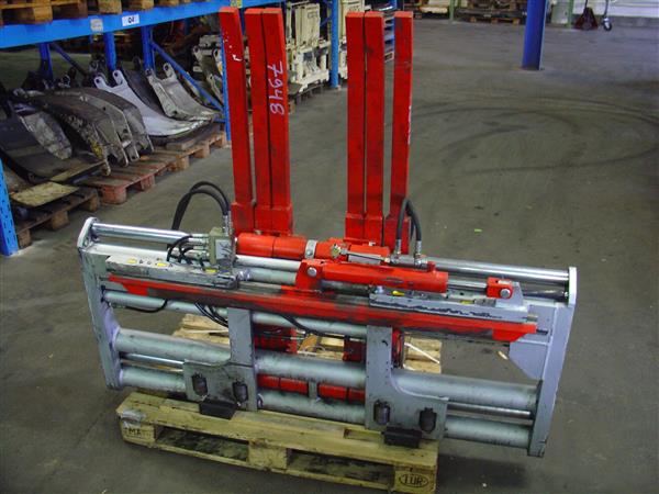 Grote foto durwen vorkenversteller triple agrarisch heftrucks