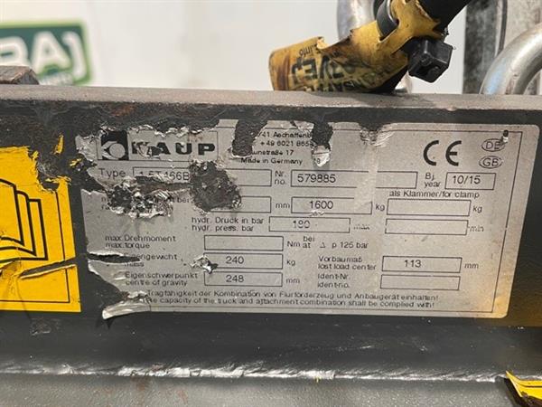 Grote foto kaup vorkversteller agrarisch heftrucks