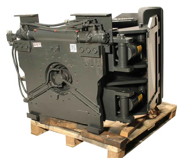 Grote foto stabau papierrollenklem agrarisch heftrucks