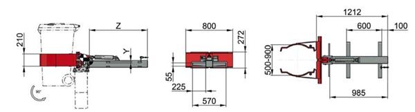 Grote foto kaup minivatenklem z.g.a.n. agrarisch heftrucks