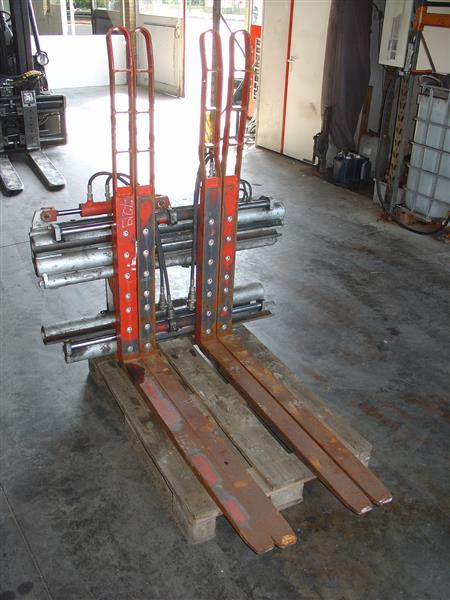 Grote foto durwen vorkenversteller dubbel agrarisch heftrucks