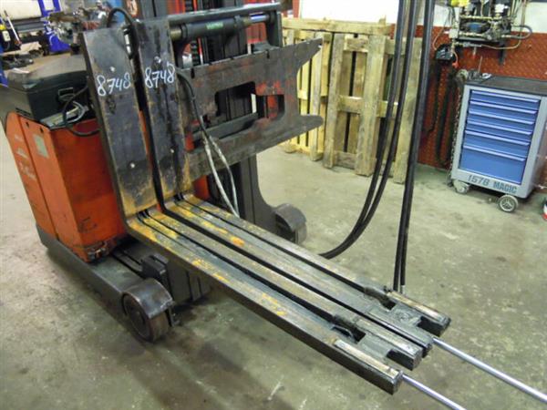 Grote foto schuifvorken reachforks 1350 2350 mm agrarisch heftrucks