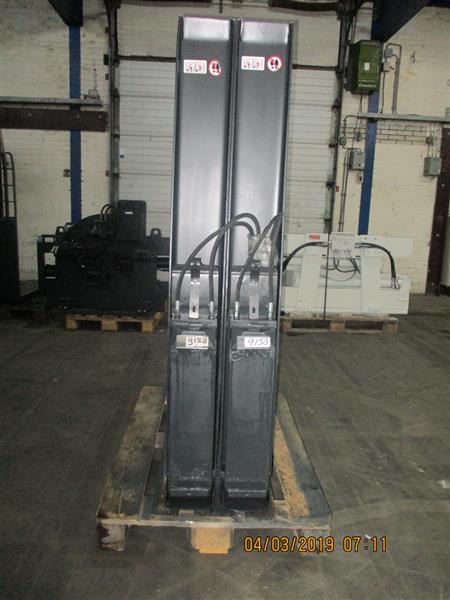 Grote foto kooi schuifvorken 1350 2350 mm met hoge vorkstop agrarisch heftrucks