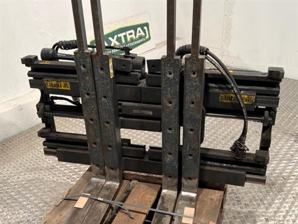 Grote foto stabau vorkenversteller dubbel agrarisch heftrucks