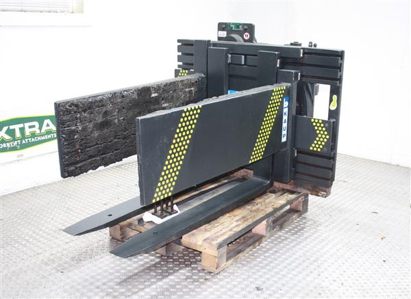 Grote foto kaup balenklem draaibaar met ondersteunende vorken agrarisch heftrucks