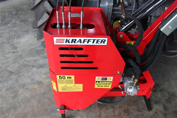 Grote foto kraffter armmaaier 270 met 80cm klepelmaaierbak agrarisch mechanisatie