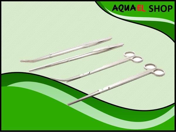 Grote foto rvs plantenschaar en plantenpincet assortiment aquascape tools dieren en toebehoren vissenkommen