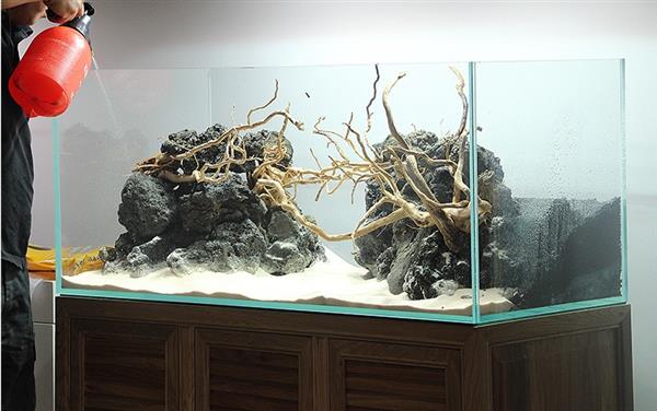Grote foto landscape stone 10 15cm aquarium decoratie stenen dieren en toebehoren vissenkommen