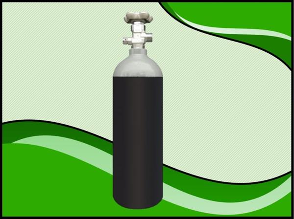 Grote foto co2 hervulbare gasfles 1500 gram dieren en toebehoren vissenkommen
