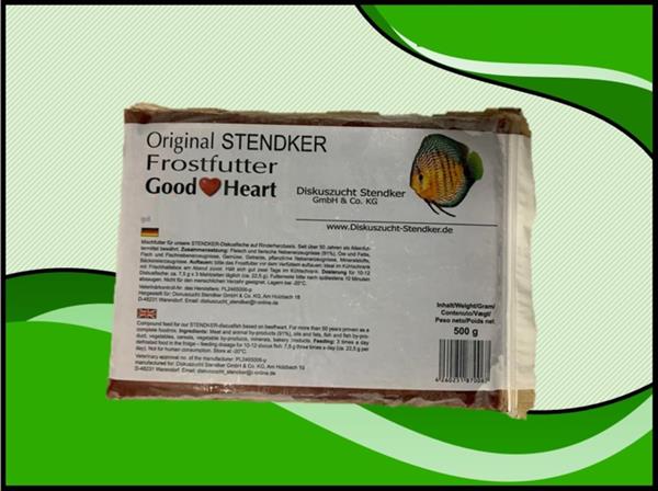Grote foto stendker goodheart 500 gram discusvoer dieren en toebehoren vissenkommen