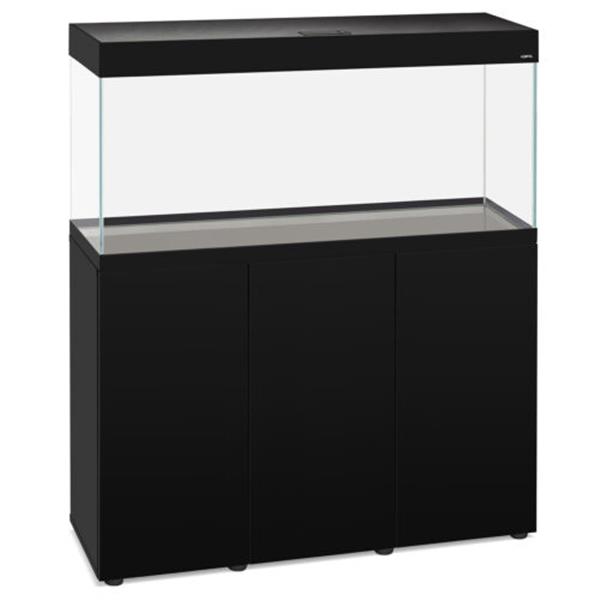 Grote foto aquael optiset 125 aquarium zwart 80cm dieren en toebehoren vissenkommen