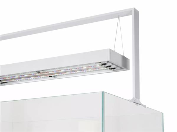 Grote foto osaka ultrascape wit 90x60x45cm aquarium 4x led verlichting dieren en toebehoren vissenkommen