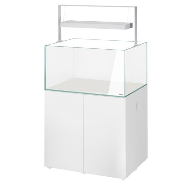 Grote foto osaka ultrascape wit 90x60x45cm aquarium 4x led verlichting dieren en toebehoren vissenkommen