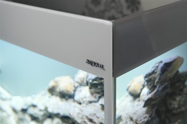 Grote foto aquael glossy 120 grijs aquarium set inclusief glossy meubel dieren en toebehoren vissenkommen