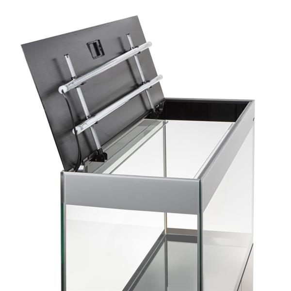 Grote foto aquael glossy 150 grijs aquarium dieren en toebehoren vissenkommen